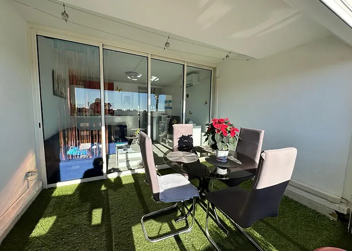 Appartement Village Naturiste - Port-nature 4 Coursives Vue - Le Point G. *